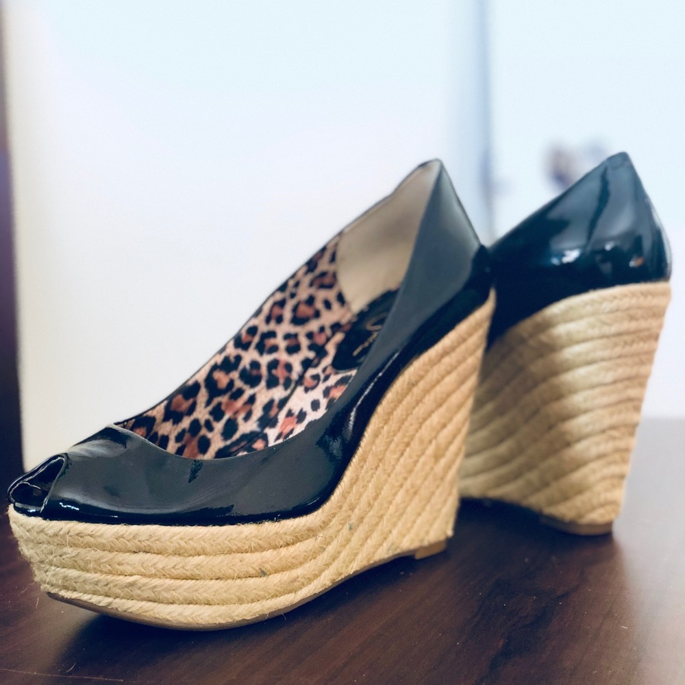 Peeptoe Espadrilles 8.5